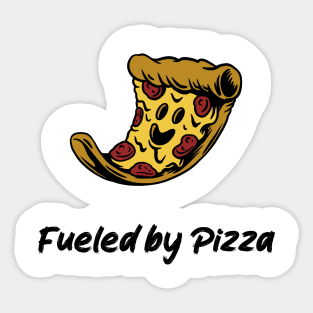 Fueled by Pizza Sticker